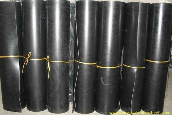 Aging Resistance EPDM Rubber Sheet With Black , White , Red , Grey Color