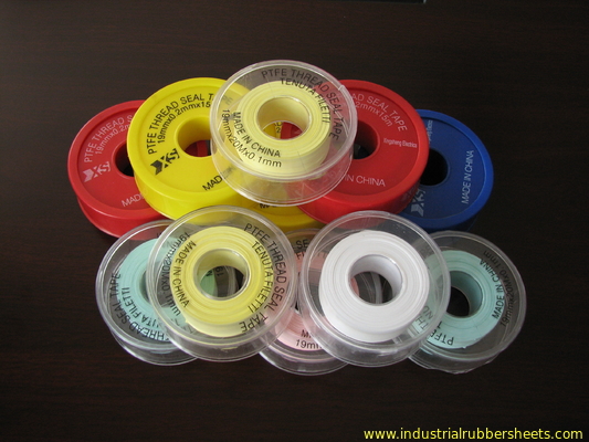 Food Grade PTFE Seal Tape Smooth Surface White Black Yellow Color