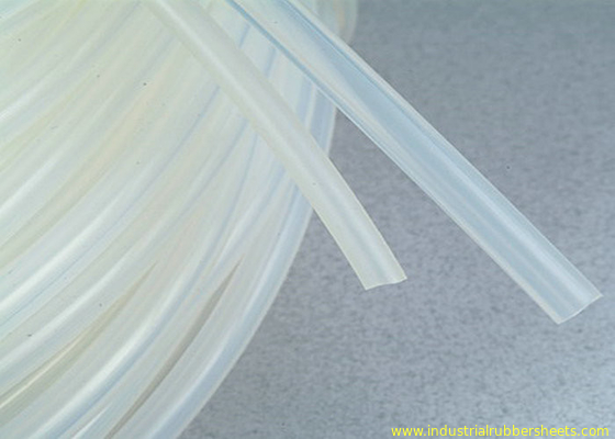 Food Grade 100% Virgin Silicone Tube Extrusion 3 - 4mm  thickness High Tensile Strength