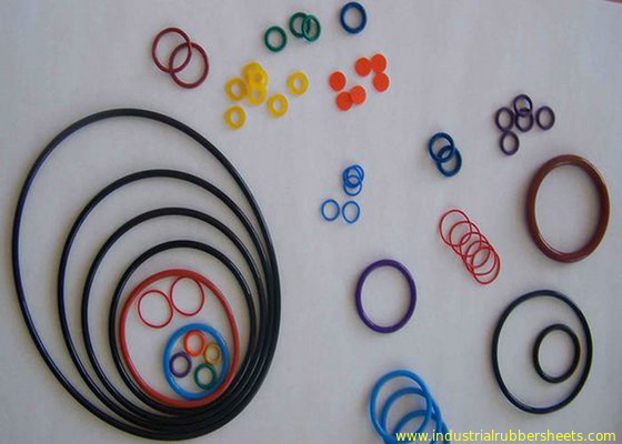 Small Silicone Washers Food Grade 7.5 - 12Mpa Tensile Strength