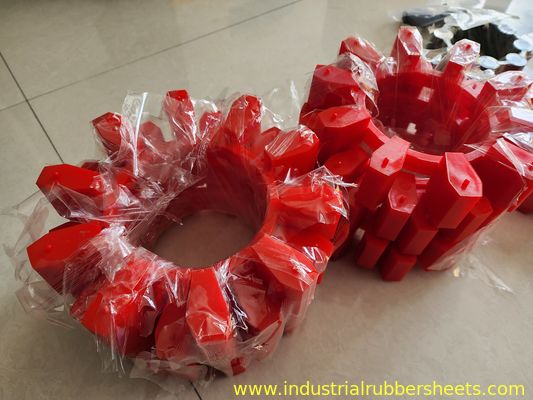 High Elasticity Impact PU Coupling Spider with Excellent Vibration Absorption and 70-98Shore A Hardness for Heavy Duty Applications