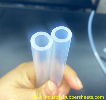 High Tensile Strength Clear Silicone Tube Extrusion Without Smell / Silicone Water Hose