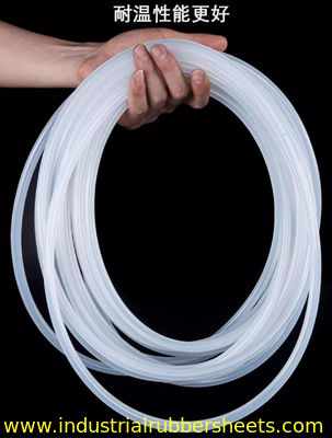 Heat Resistant Silicone Tube and Rubber Sleeve with Smooth Surface and Customizable Sizes