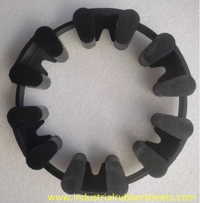 12 Toothes PRK Rubber Coupling for Coupling Spider in OD175mm x ID106mm x T25mm in Black Color
