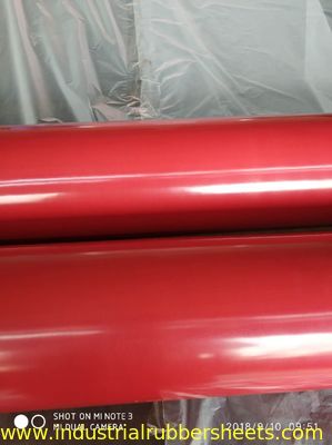 22Mpa Tensile Strength Pink Red Gum Rubber Sheet with 35-40Shore A Hardness