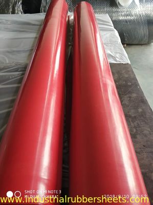 22Mpa Tensile Strength Pink Red Gum Rubber Sheet with 35-40Shore A Hardness