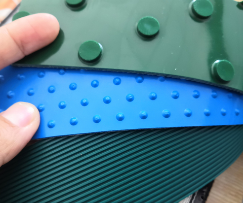 Deliveries with Customized PVC Conveyor Belt and Minimum Wheel Dia of 10-180mm