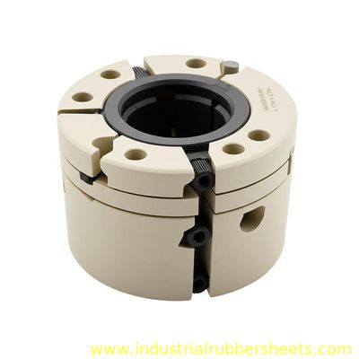 NL1 - NL10 Flexible Jaw Coupling Motor Shaft Coupling Ivory ISO9001
