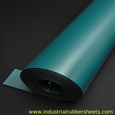 Anti Static Industrial Rubber Sheet 10 - 20m Length , ESD Mat For Table