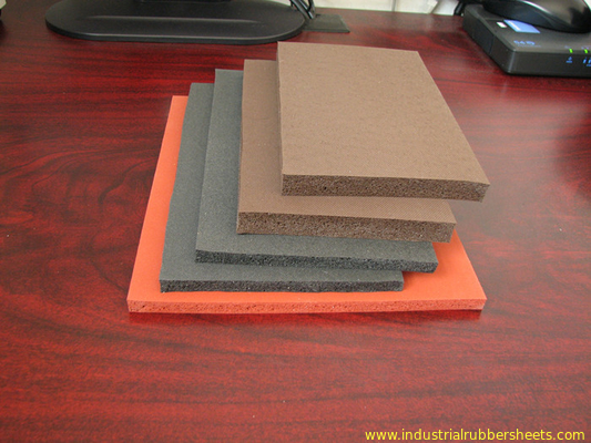 Dark Red Silicone Rubber Sheet With 3M Adhesive Backed With ROHS Standard