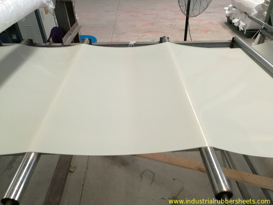 100 % Food Grade White Rubber Sheet / Silicone Gasket Sheet 0.1-50mm Thickness