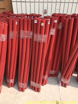 100% Virgin Red Silicone Tube Extrusion For Corona Roller Or Transfer Water Air Oil