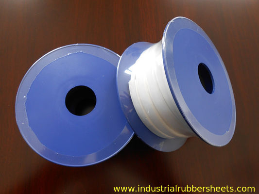 White Color Food Grade PTFE Gasket Tape with One Side Adhesive for Industrial Seal