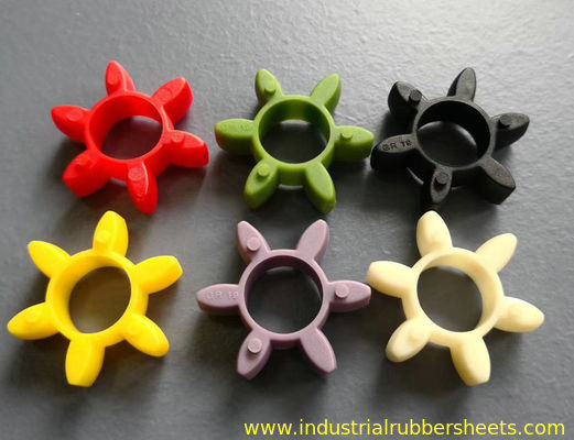 High Impact Resistant Multi Color Polyurethane Coupling Spider with 92-98 Shore A Hardness