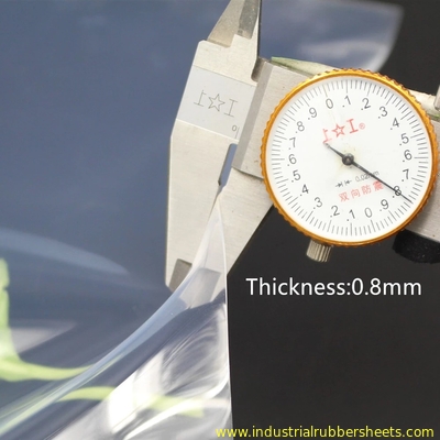Food Grade Silicone Sheet 0.1-1.5mm Thickness 10-40 Shore A