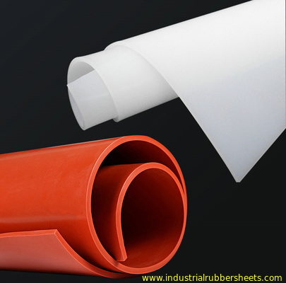 Silicone Rubber Sheet Silicone Roll Silicone Membrane in Various Thickness and Width for Different Requirements